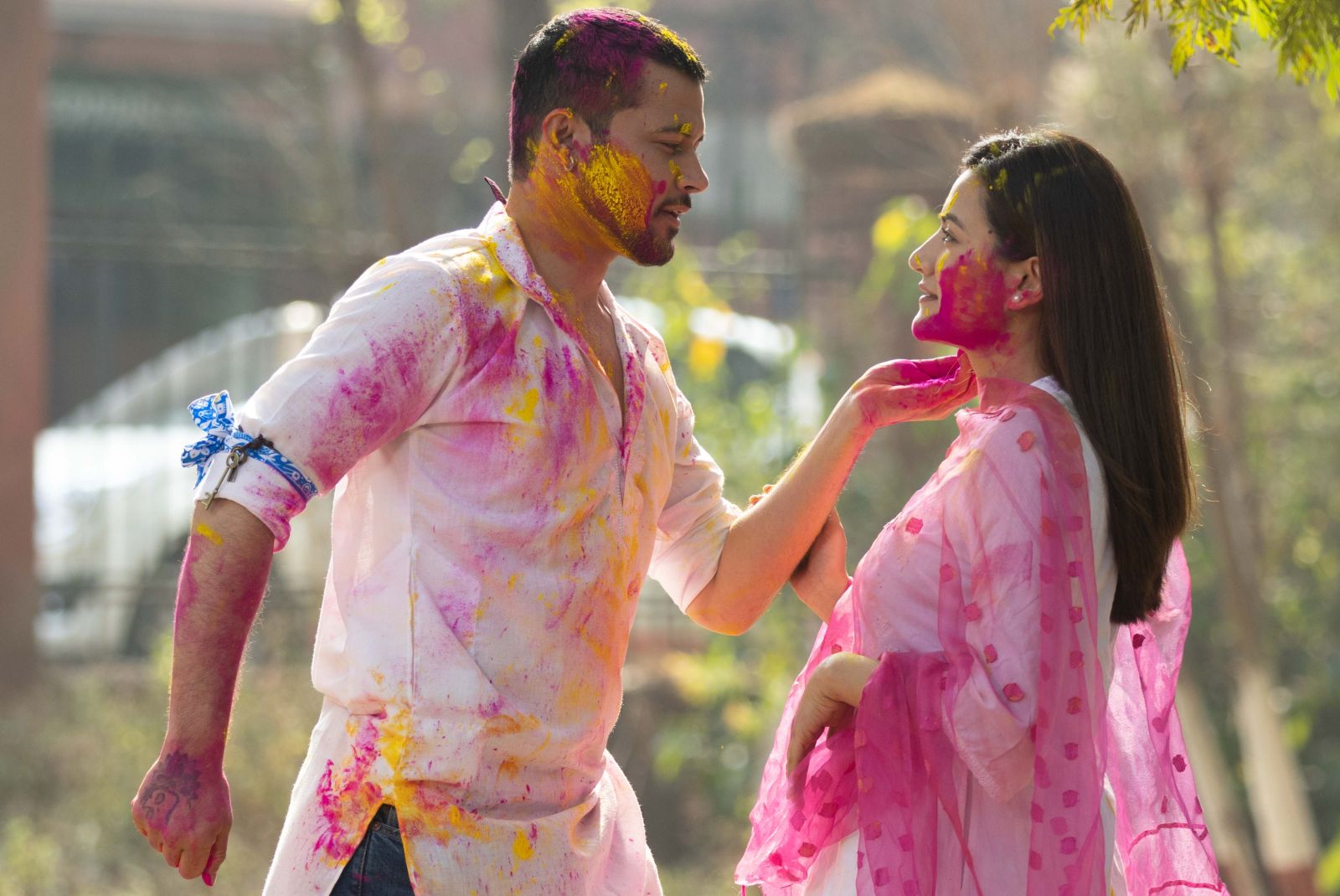 Arun Chhetri  and Subeksha Khadka 